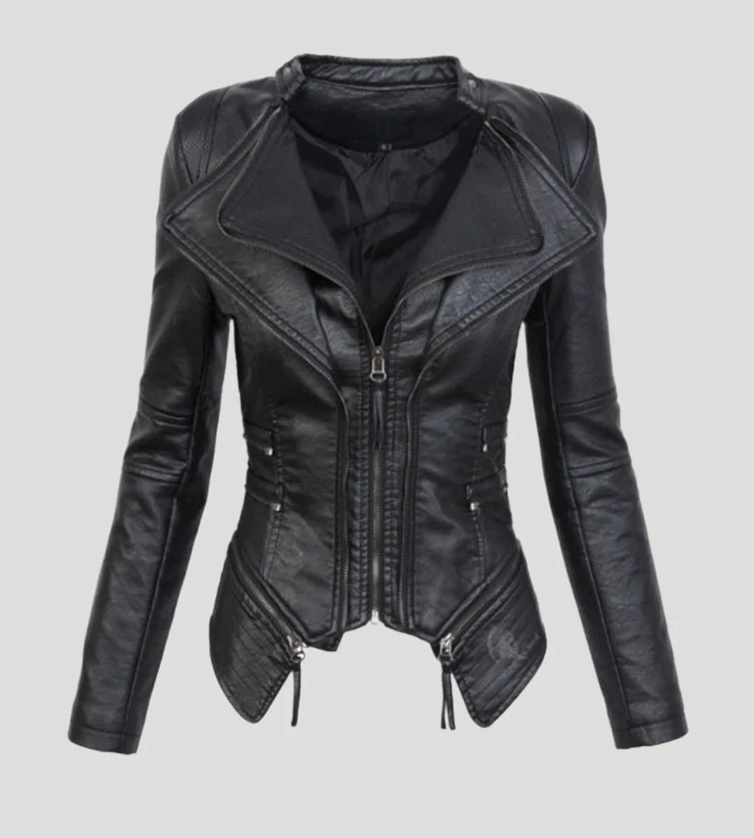 Nightshade Vortex Leather Jacket