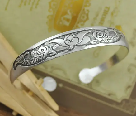 Tibetan Miao Silver Bracelet