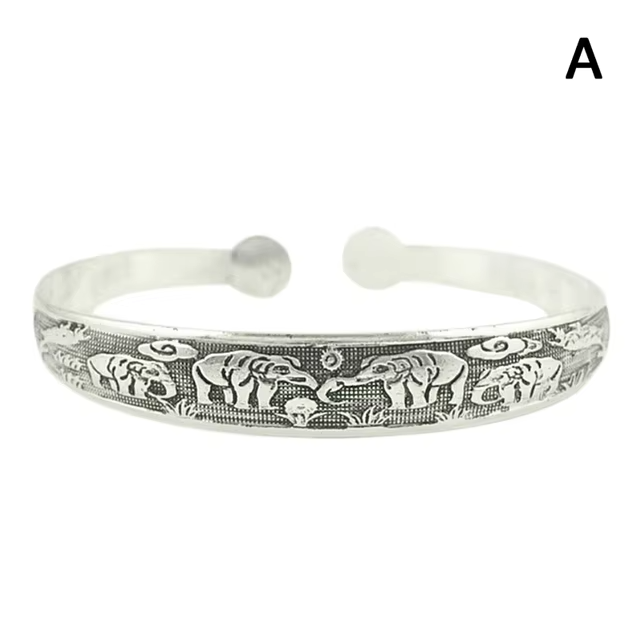 Tibetan Miao Silver Bracelet