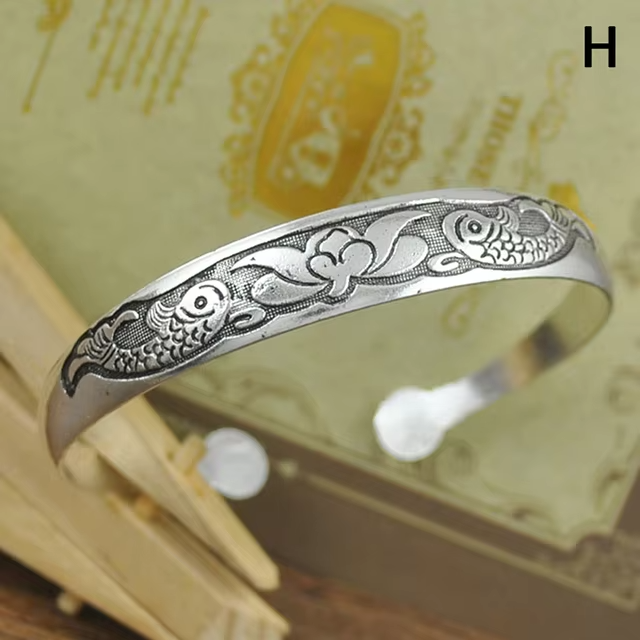 Tibetan Miao Silver Bracelet