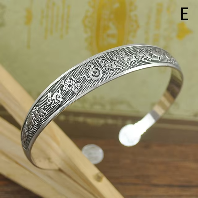 Tibetan Miao Silver Bracelet