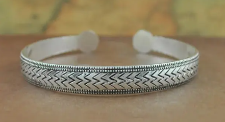 Tibetan Miao Silver Bracelet